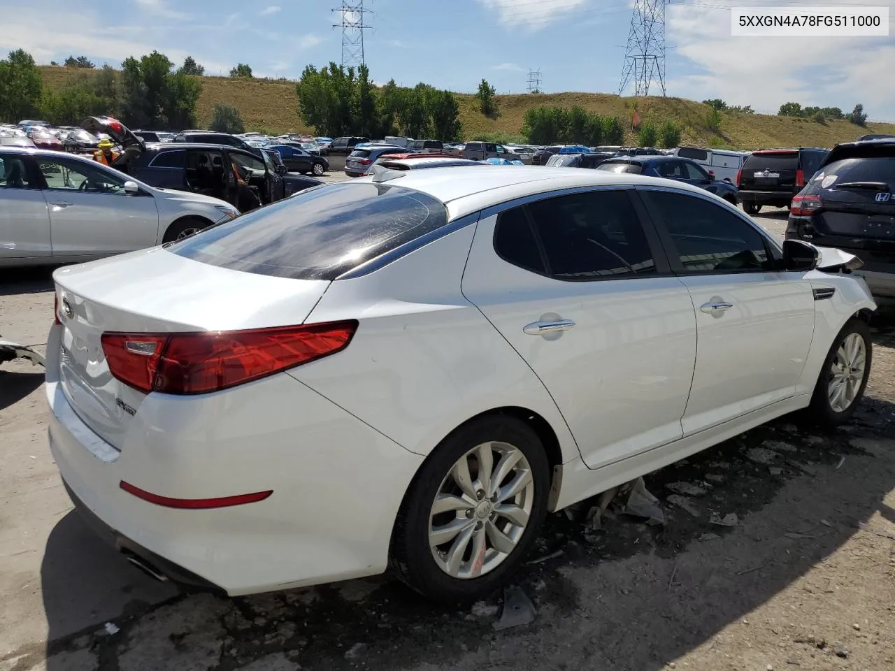 5XXGN4A78FG511000 2015 Kia Optima Ex