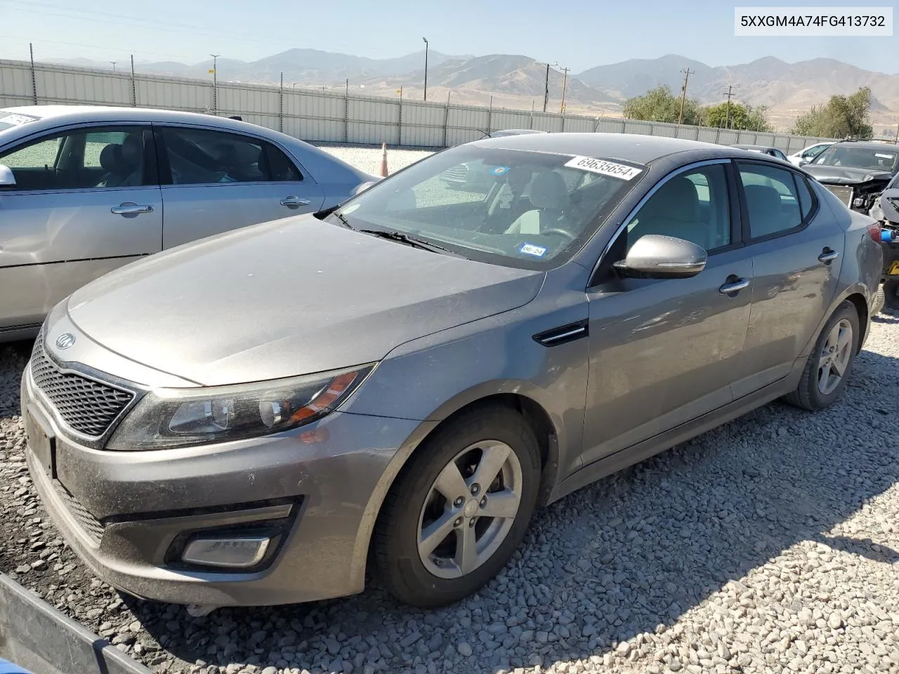 5XXGM4A74FG413732 2015 Kia Optima Lx