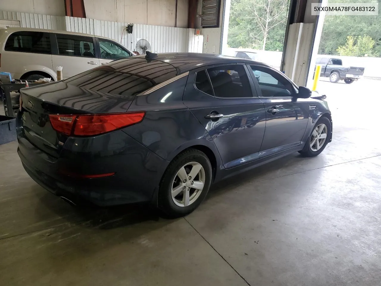 5XXGM4A78FG483122 2015 Kia Optima Lx