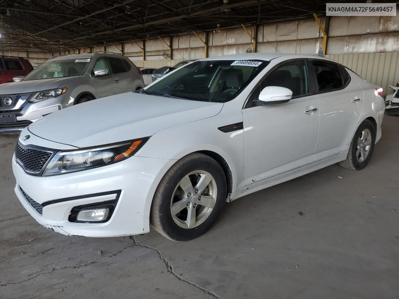 2015 Kia Optima Lx VIN: KNAGM4A72F5649457 Lot: 69689854