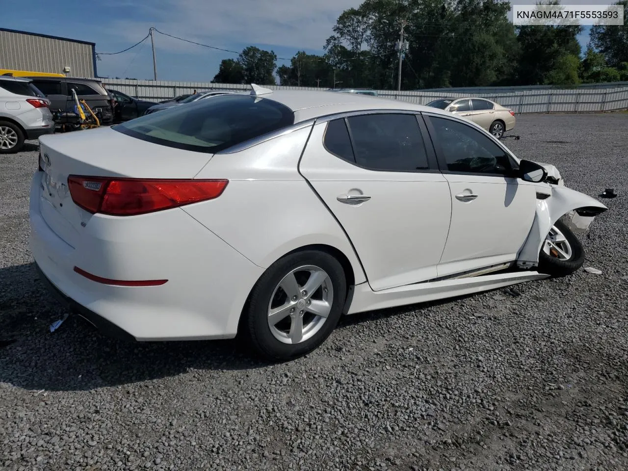 2015 Kia Optima Lx VIN: KNAGM4A71F5553593 Lot: 69785124