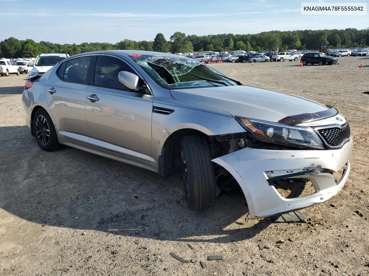 2015 Kia Optima Lx VIN: KNAGM4A78F5555342 Lot: 69793074