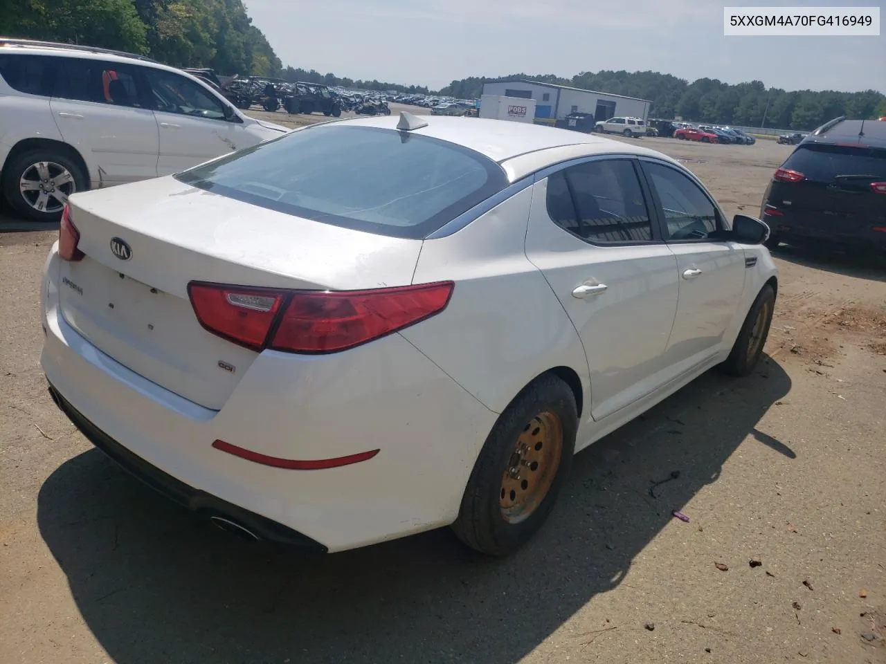 5XXGM4A70FG416949 2015 Kia Optima Lx