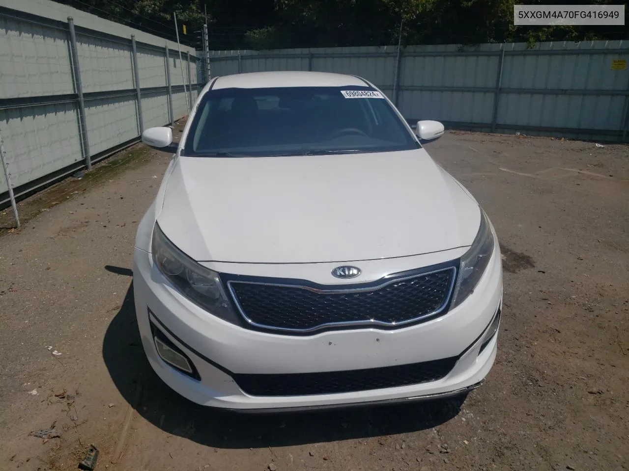 2015 Kia Optima Lx VIN: 5XXGM4A70FG416949 Lot: 69804824