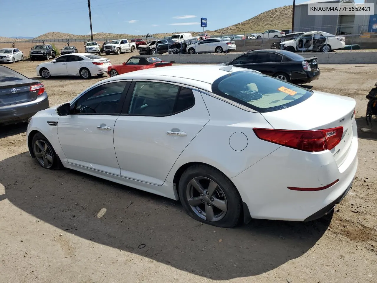 2015 Kia Optima Lx VIN: KNAGM4A77F5652421 Lot: 69809224