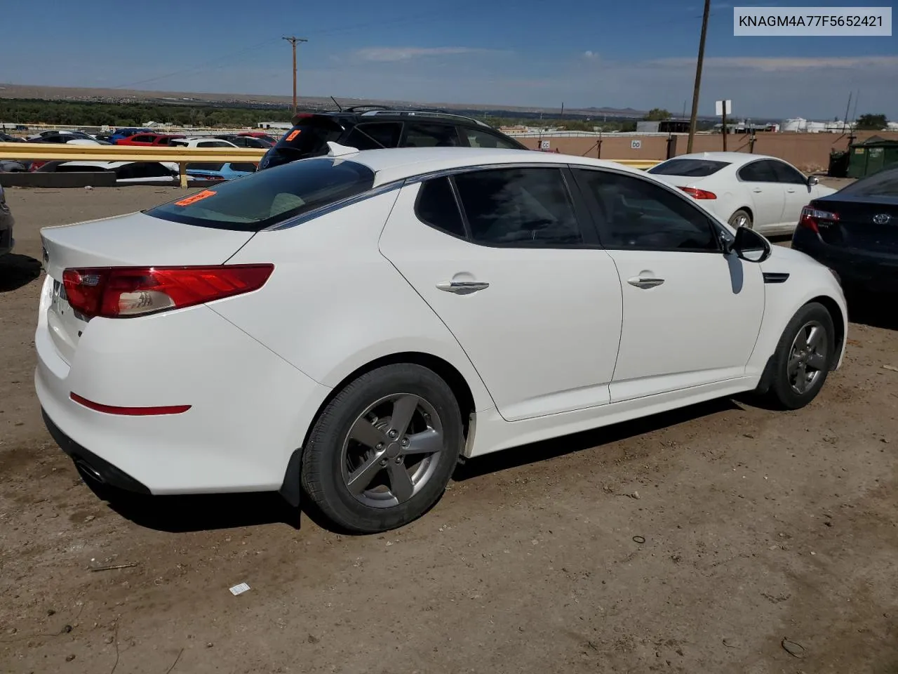 KNAGM4A77F5652421 2015 Kia Optima Lx