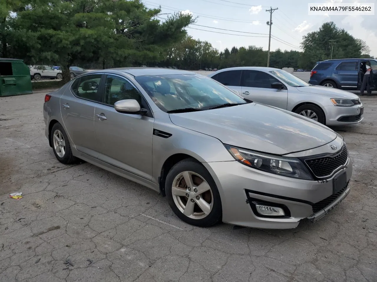 2015 Kia Optima Lx VIN: KNAGM4A79F5546262 Lot: 69821034