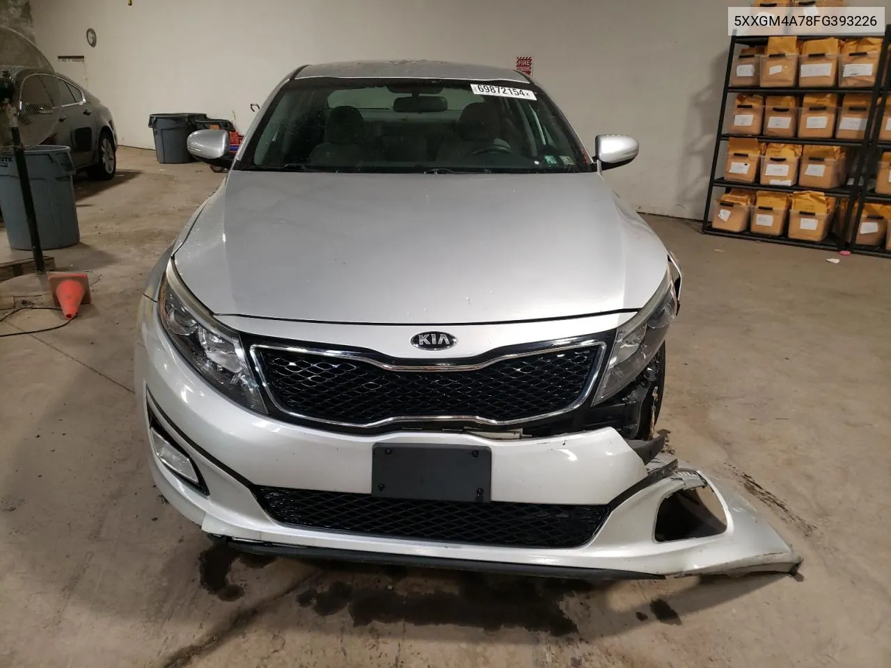 5XXGM4A78FG393226 2015 Kia Optima Lx