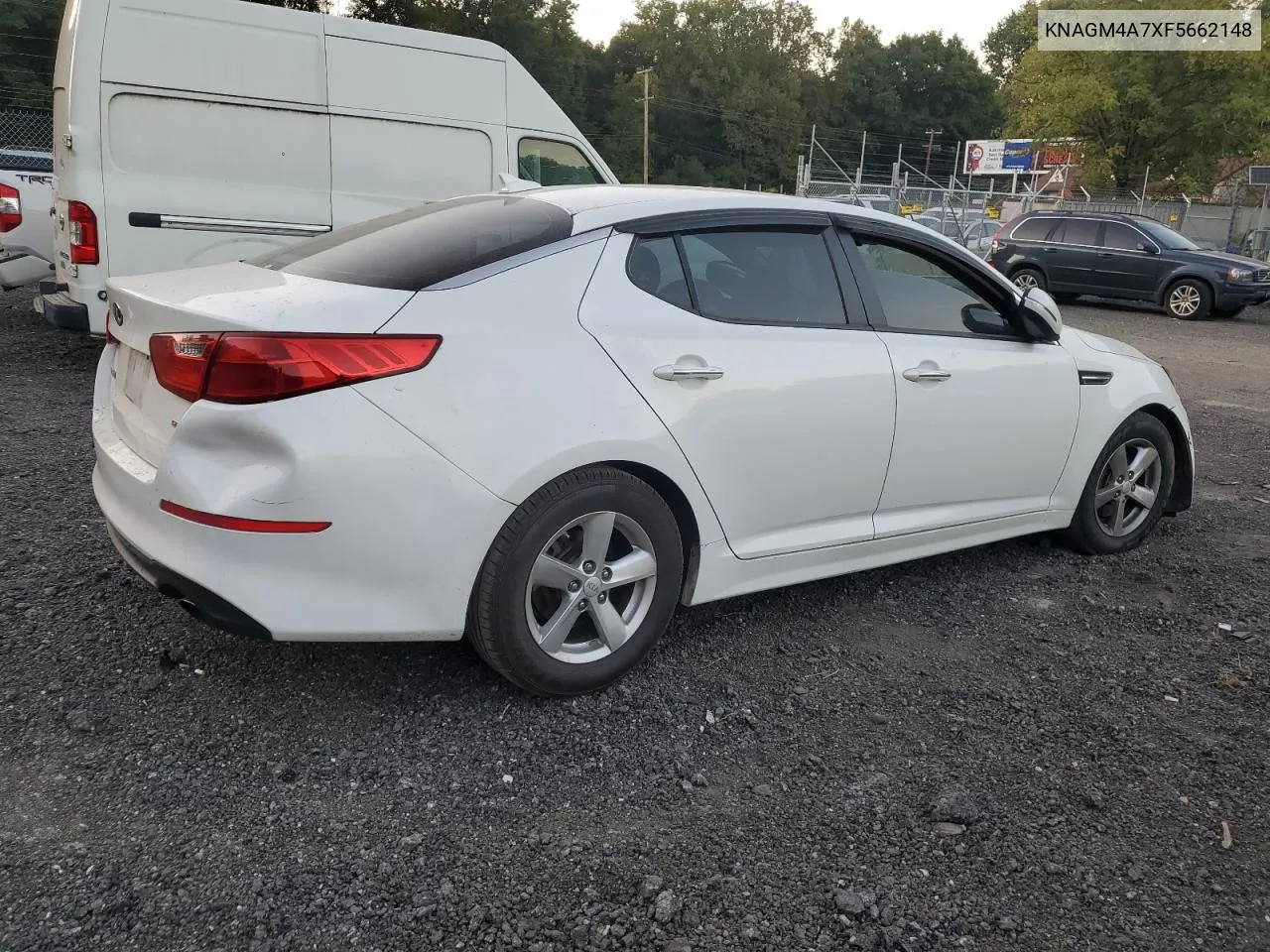 2015 Kia Optima Lx VIN: KNAGM4A7XF5662148 Lot: 69916874