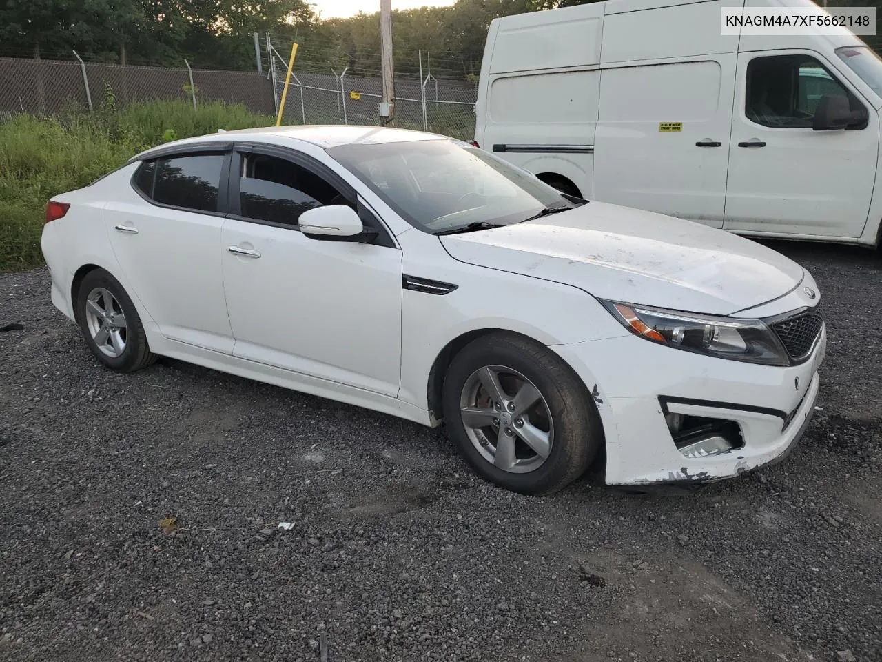 2015 Kia Optima Lx VIN: KNAGM4A7XF5662148 Lot: 69916874