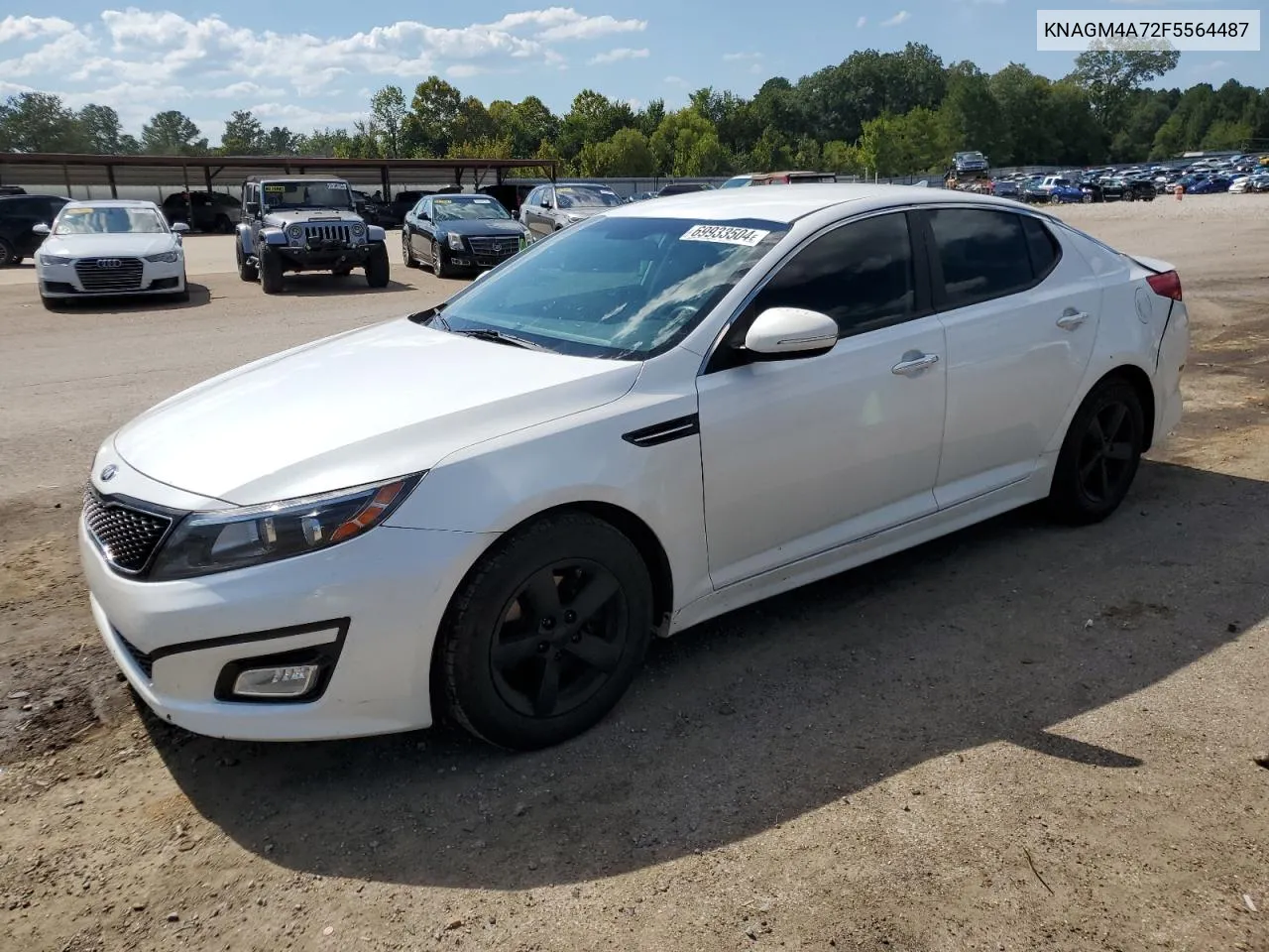 KNAGM4A72F5564487 2015 Kia Optima Lx