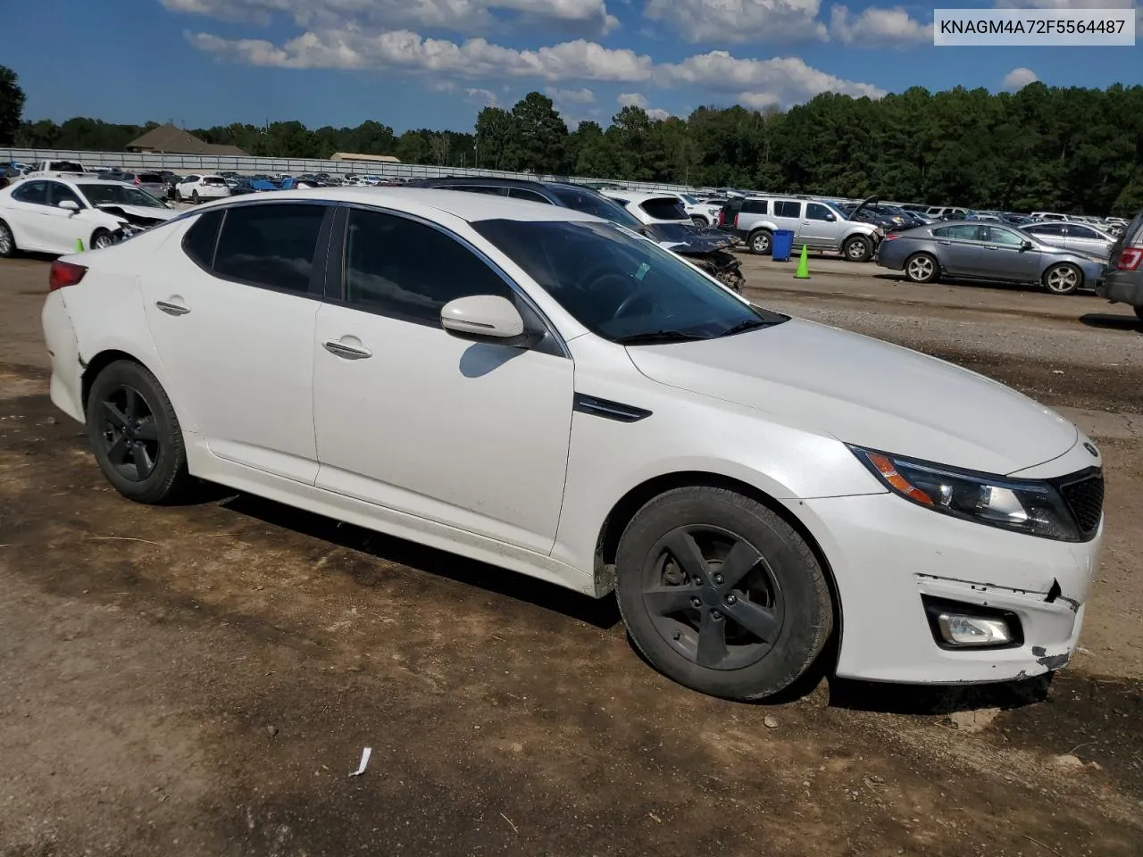 2015 Kia Optima Lx VIN: KNAGM4A72F5564487 Lot: 69933504