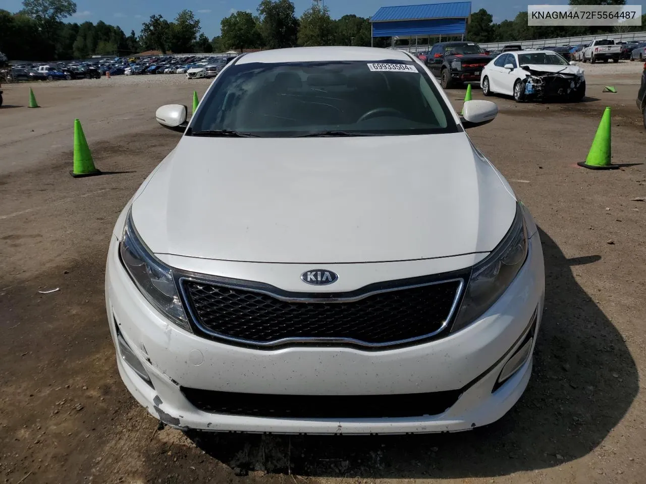 2015 Kia Optima Lx VIN: KNAGM4A72F5564487 Lot: 69933504