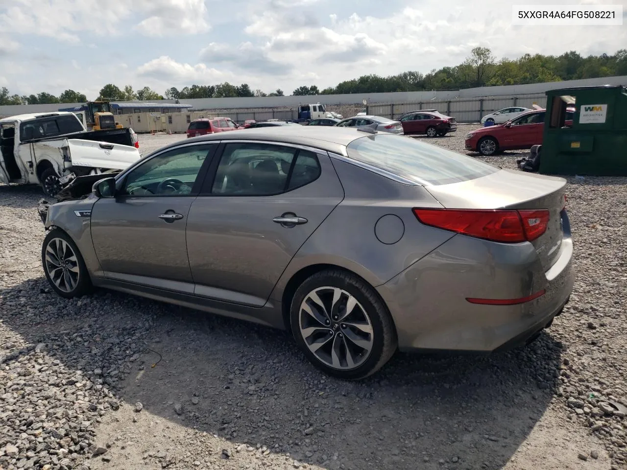 5XXGR4A64FG508221 2015 Kia Optima Sx