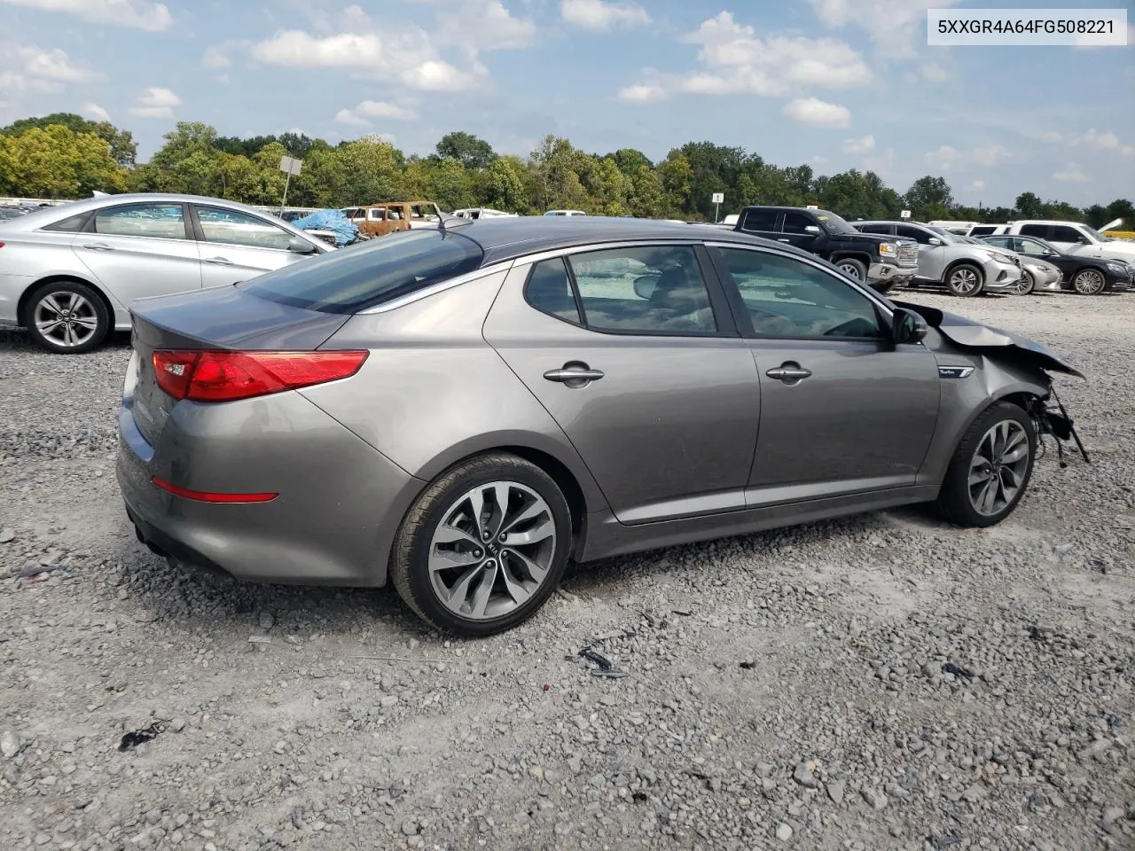 5XXGR4A64FG508221 2015 Kia Optima Sx