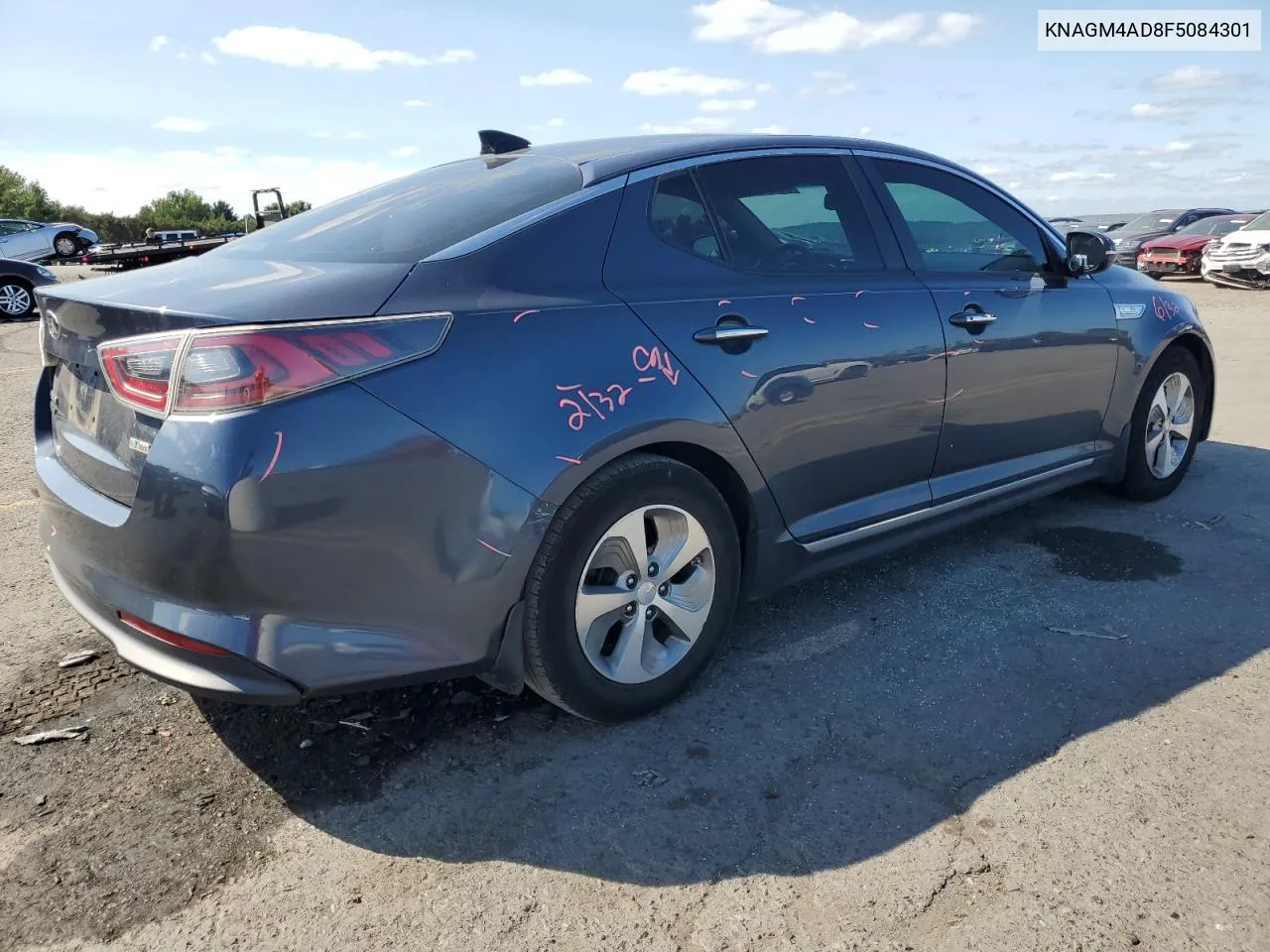 2015 Kia Optima Hybrid VIN: KNAGM4AD8F5084301 Lot: 69956994