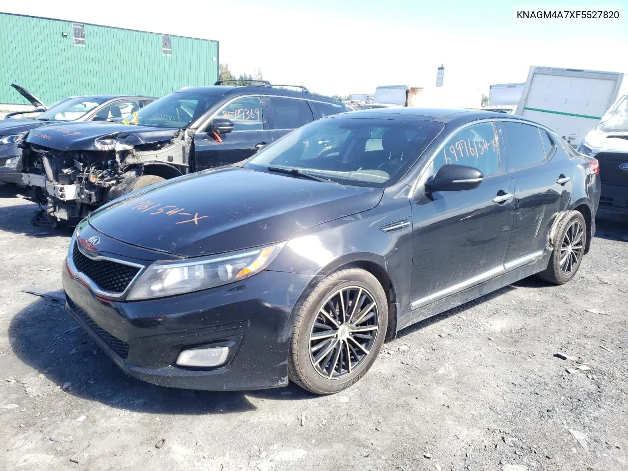 KNAGM4A7XF5527820 2015 Kia Optima Lx