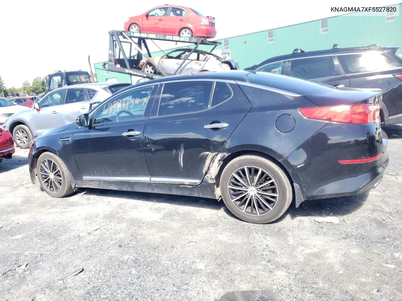 KNAGM4A7XF5527820 2015 Kia Optima Lx