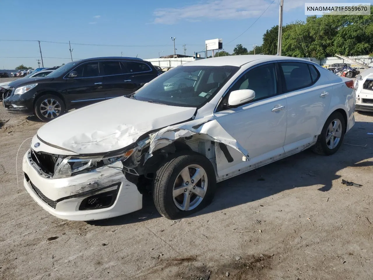 KNAGM4A71F5559670 2015 Kia Optima Lx