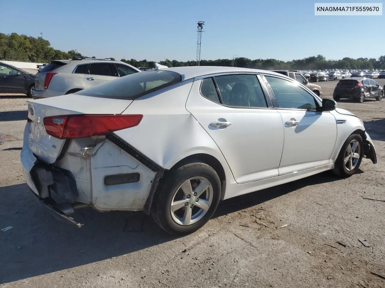 2015 Kia Optima Lx VIN: KNAGM4A71F5559670 Lot: 69985264