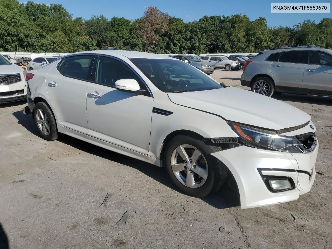 2015 Kia Optima Lx VIN: KNAGM4A71F5559670 Lot: 69985264