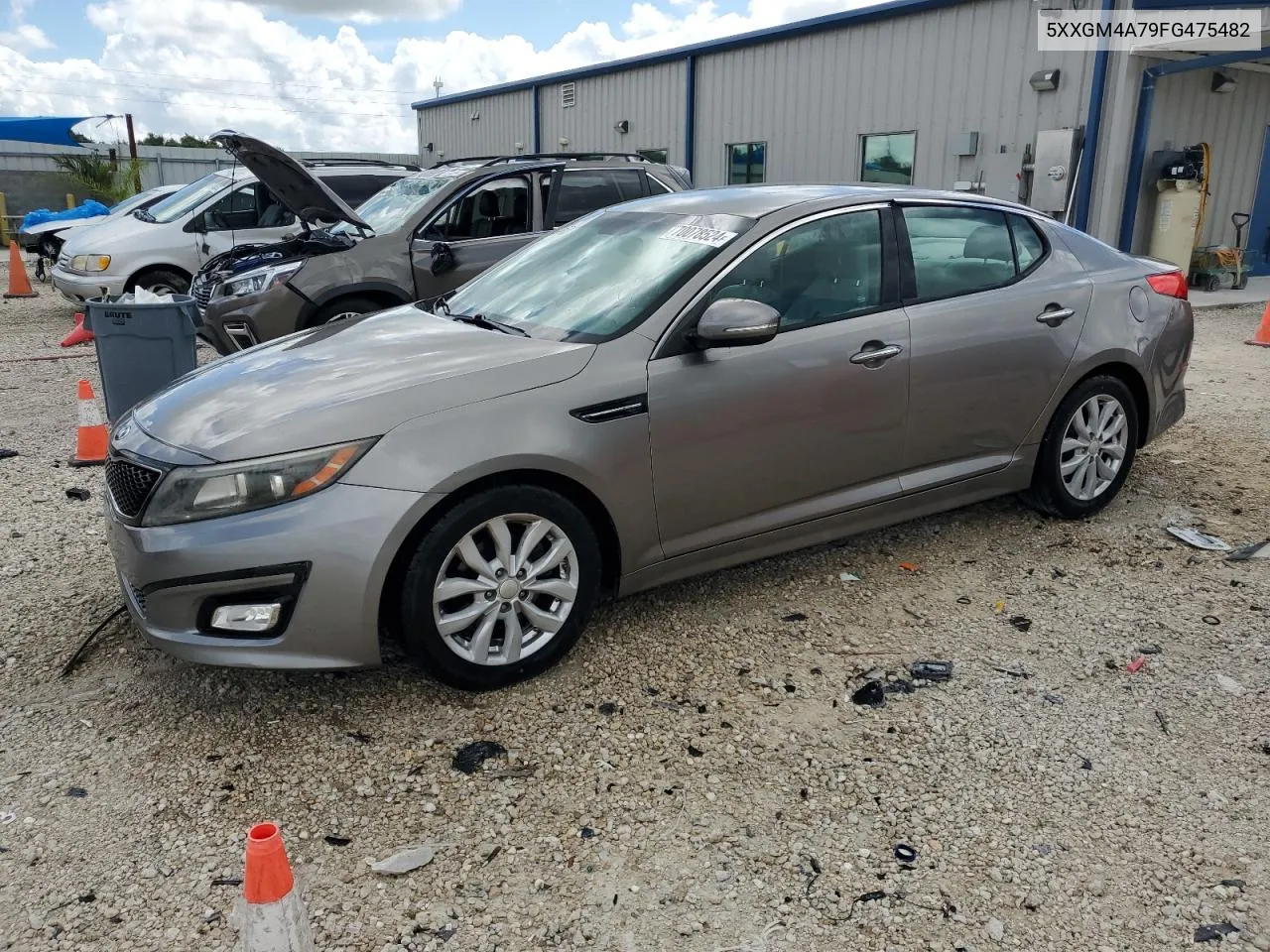 5XXGM4A79FG475482 2015 Kia Optima Lx