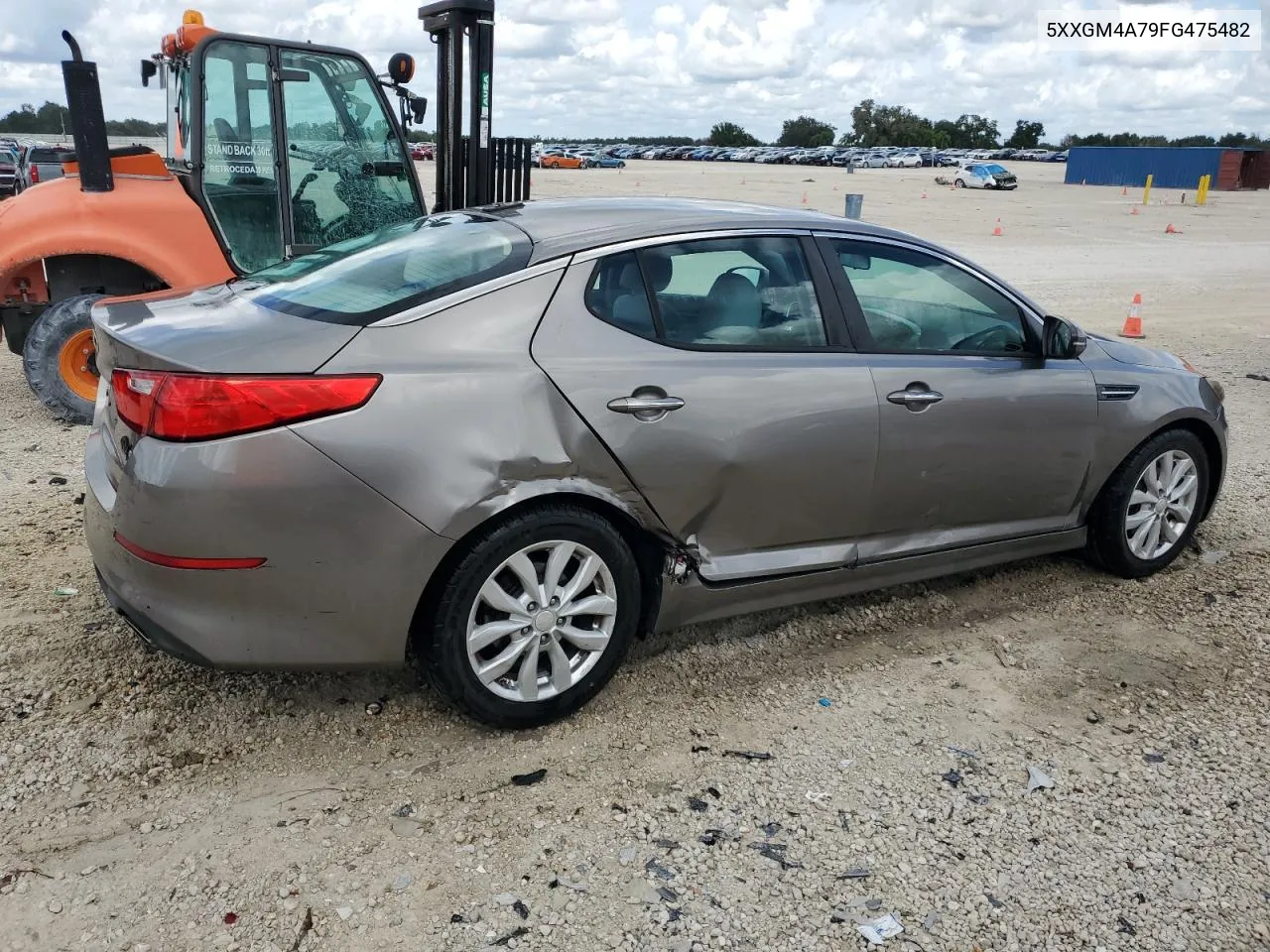 5XXGM4A79FG475482 2015 Kia Optima Lx