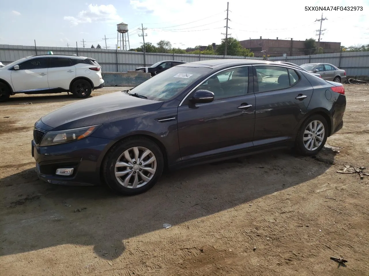 2015 Kia Optima Ex VIN: 5XXGN4A74FG432973 Lot: 70214994