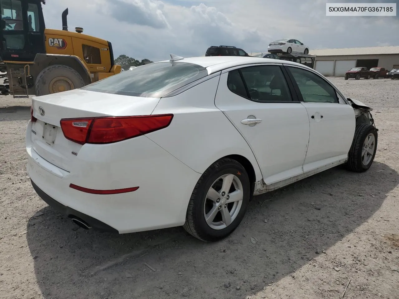 2015 Kia Optima Lx VIN: 5XXGM4A70FG367185 Lot: 70246684