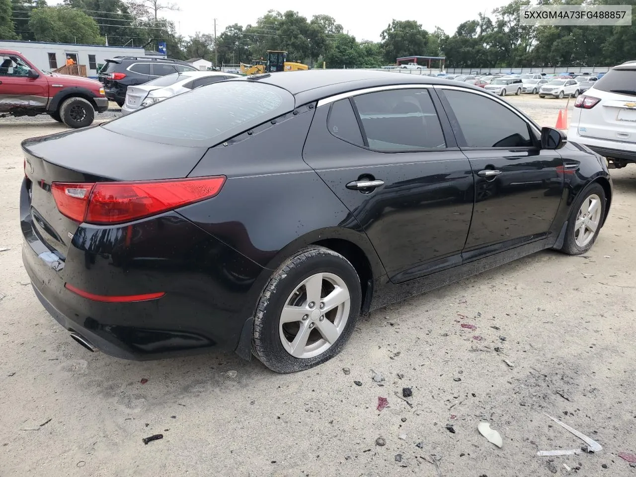 2015 Kia Optima Lx VIN: 5XXGM4A73FG488857 Lot: 70294774