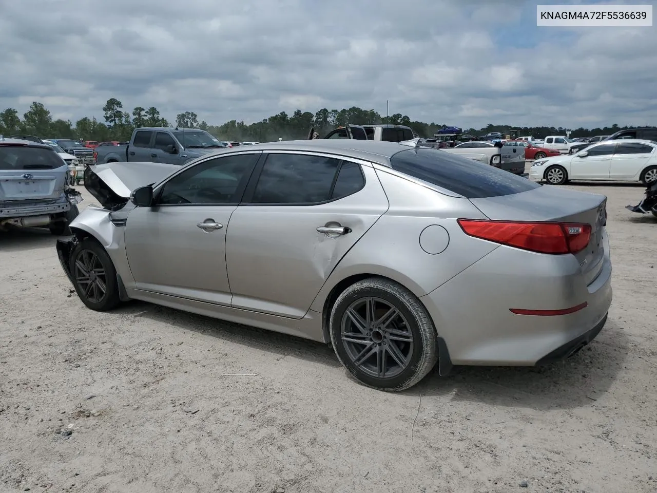 KNAGM4A72F5536639 2015 Kia Optima Lx