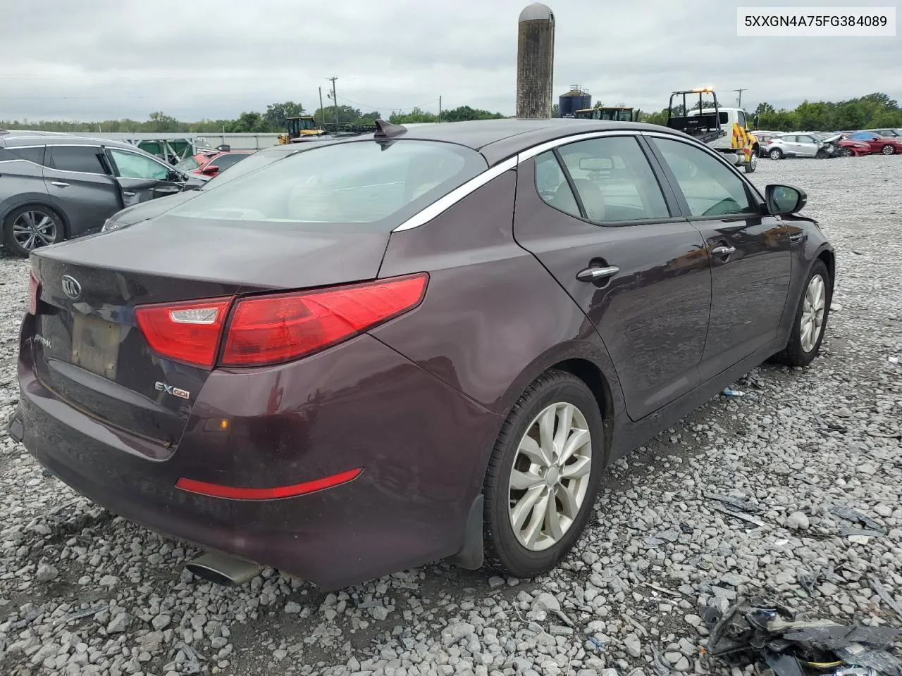 5XXGN4A75FG384089 2015 Kia Optima Ex