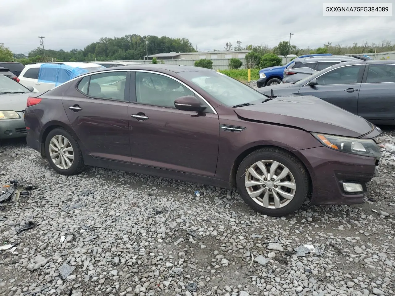 2015 Kia Optima Ex VIN: 5XXGN4A75FG384089 Lot: 70315074