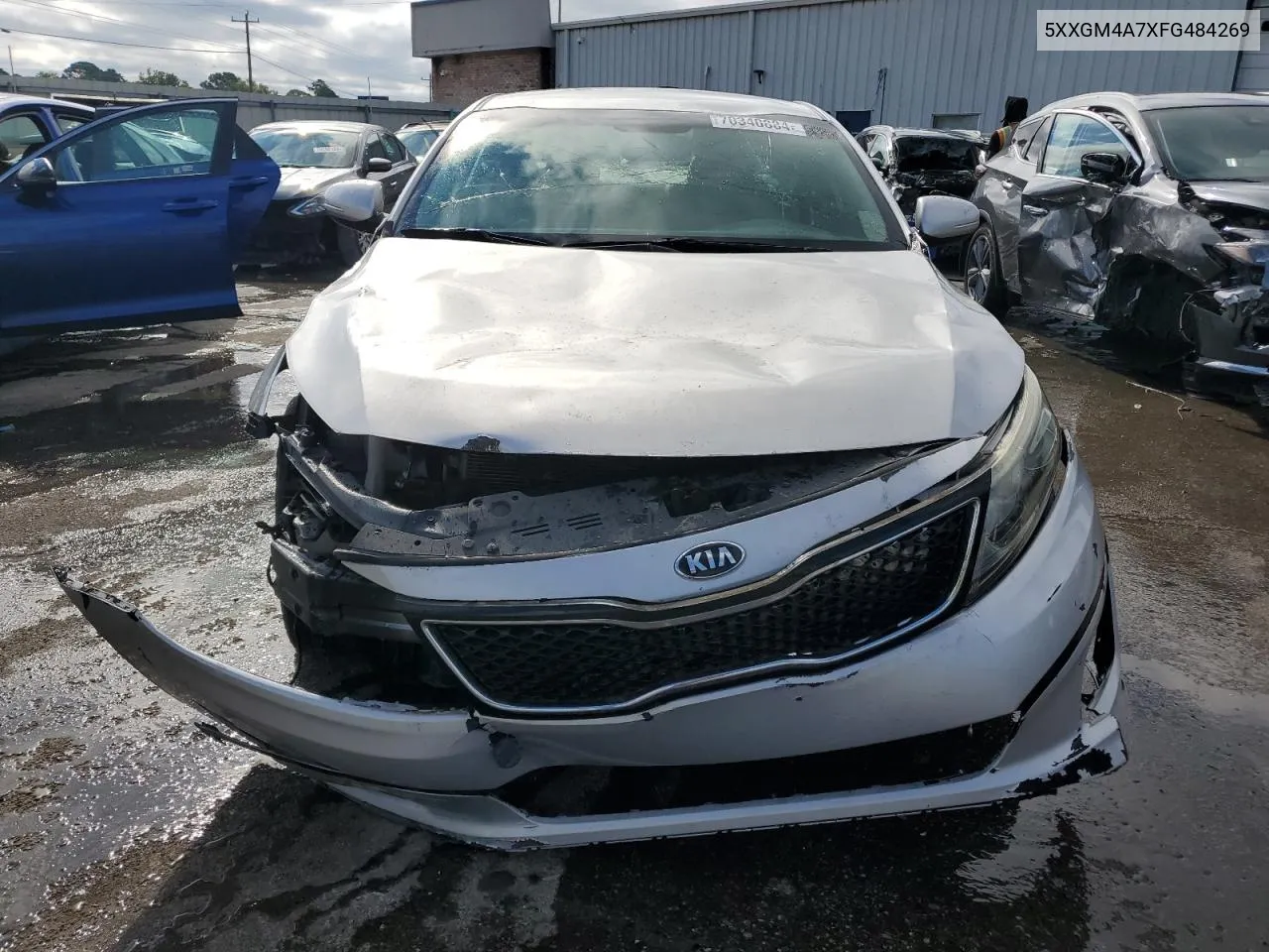 2015 Kia Optima Lx VIN: 5XXGM4A7XFG484269 Lot: 70340884