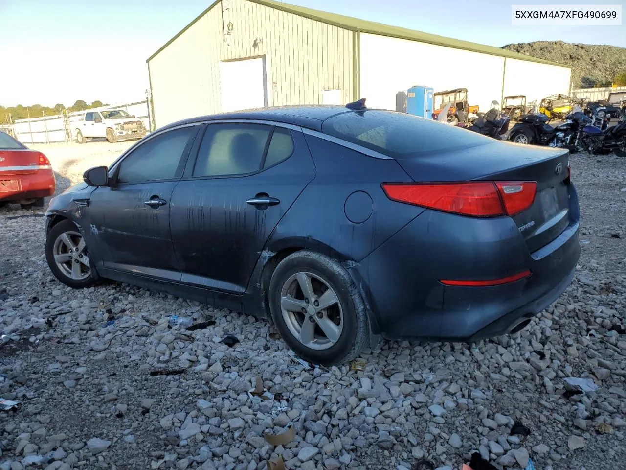 5XXGM4A7XFG490699 2015 Kia Optima Lx