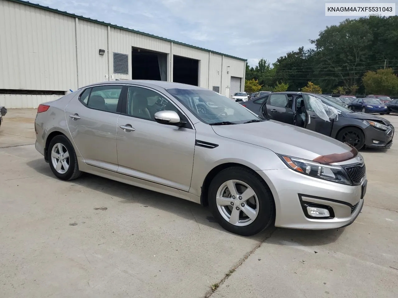 KNAGM4A7XF5531043 2015 Kia Optima Lx