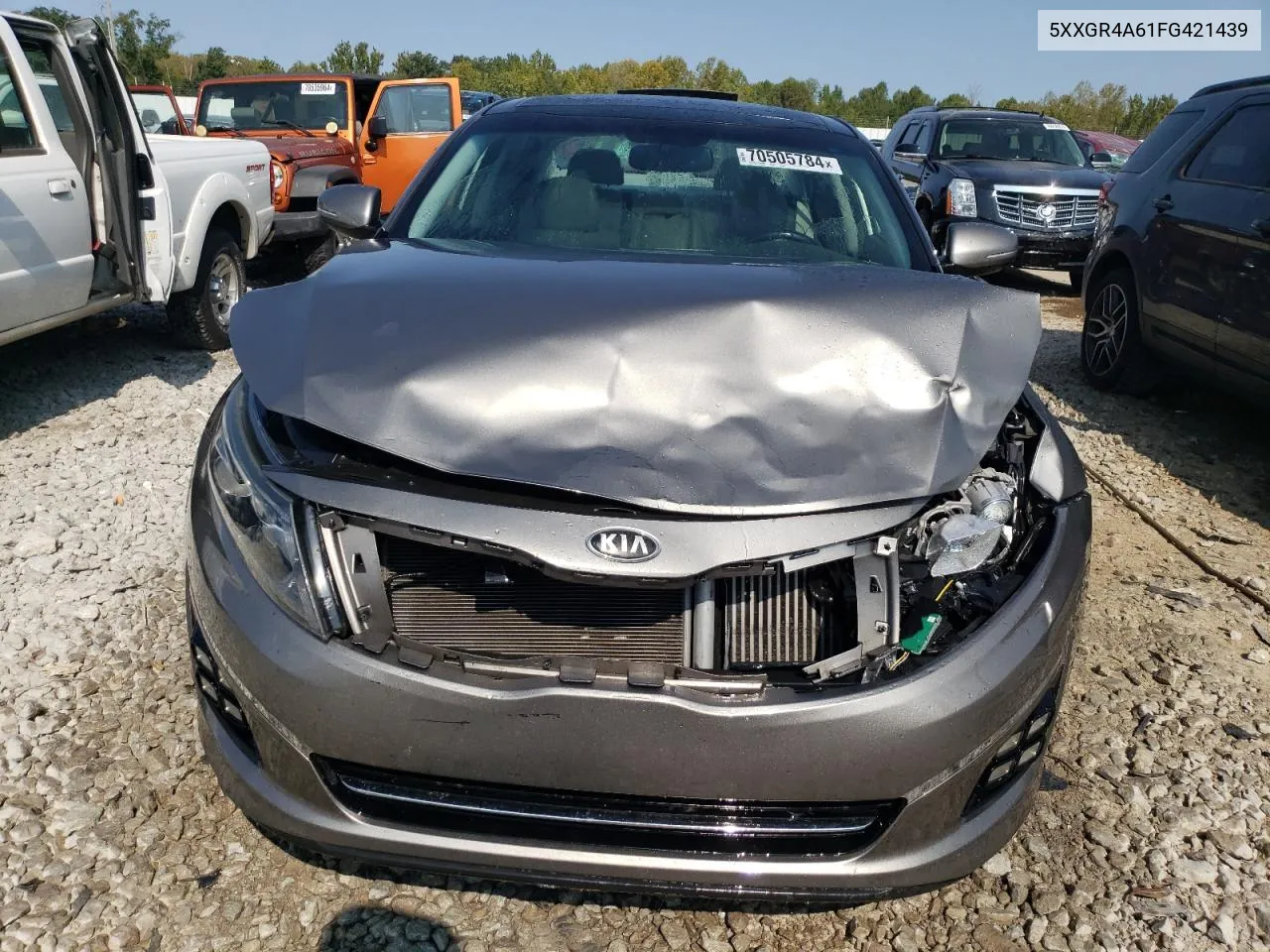 2015 Kia Optima Sx VIN: 5XXGR4A61FG421439 Lot: 70505784