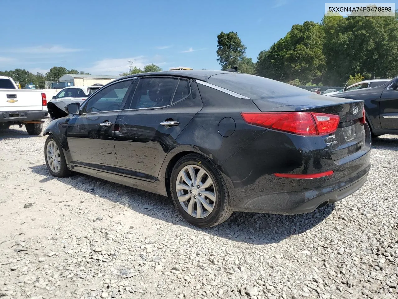 2015 Kia Optima Ex VIN: 5XXGN4A74FG478898 Lot: 70507934