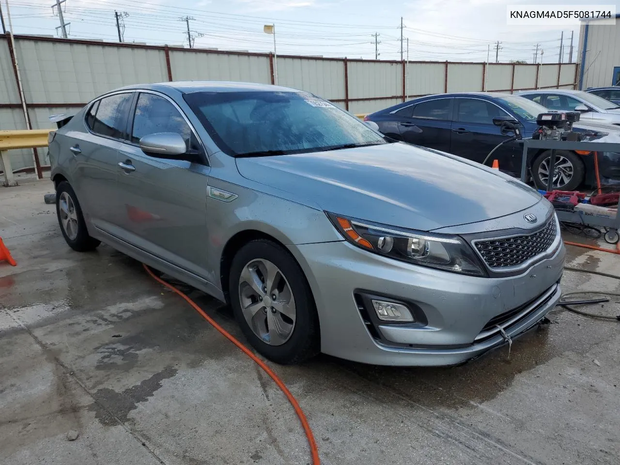 2015 Kia Optima Hybrid VIN: KNAGM4AD5F5081744 Lot: 70527544