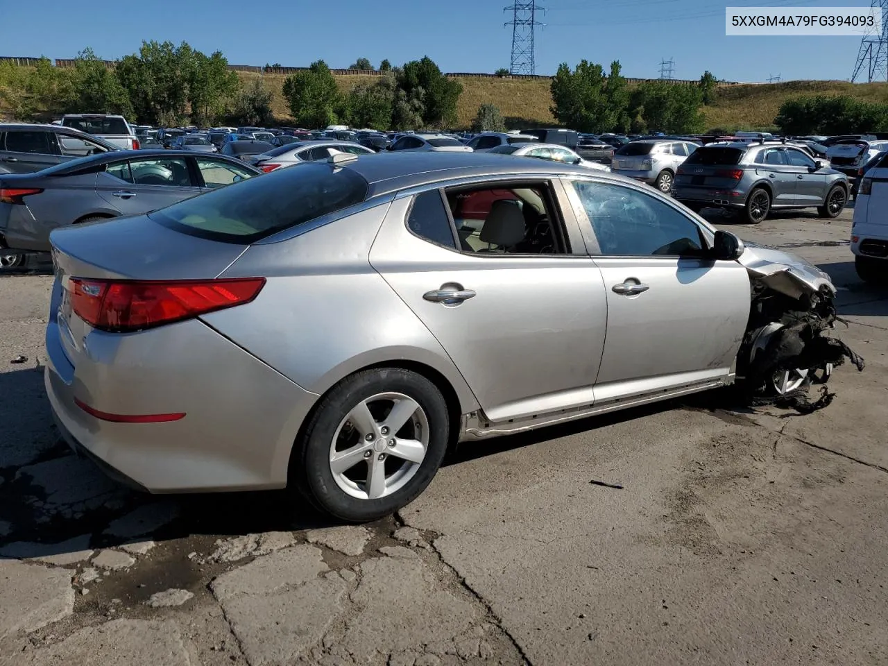 5XXGM4A79FG394093 2015 Kia Optima Lx