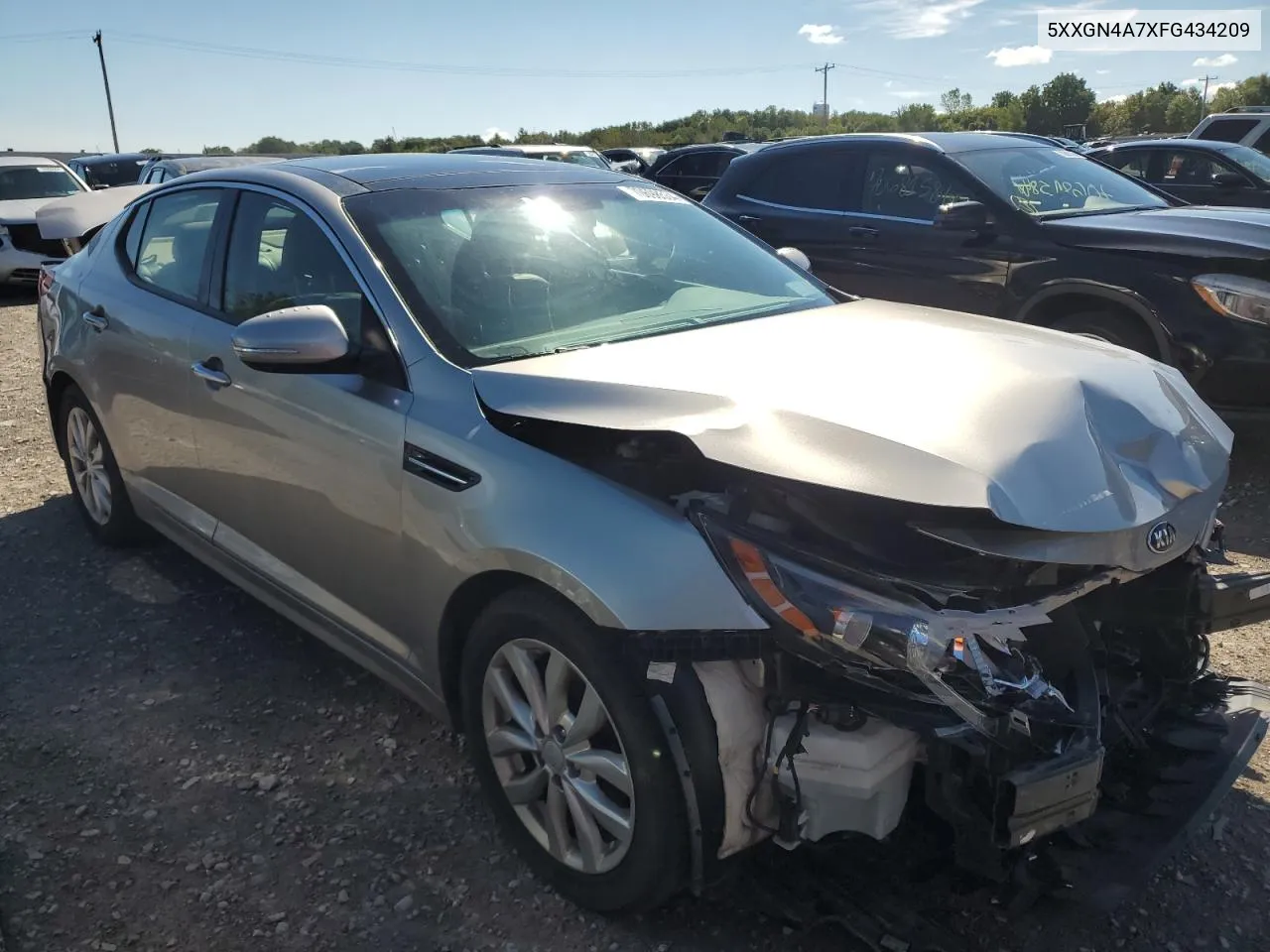 5XXGN4A7XFG434209 2015 Kia Optima Ex