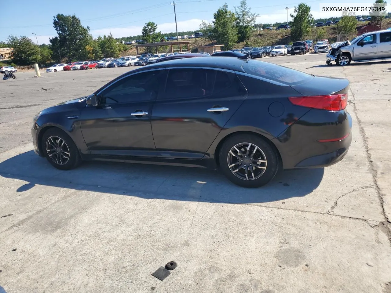 2015 Kia Optima Lx VIN: 5XXGM4A76FG477349 Lot: 70770904