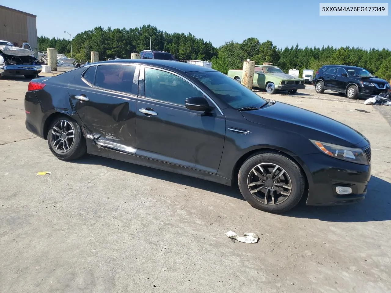 5XXGM4A76FG477349 2015 Kia Optima Lx