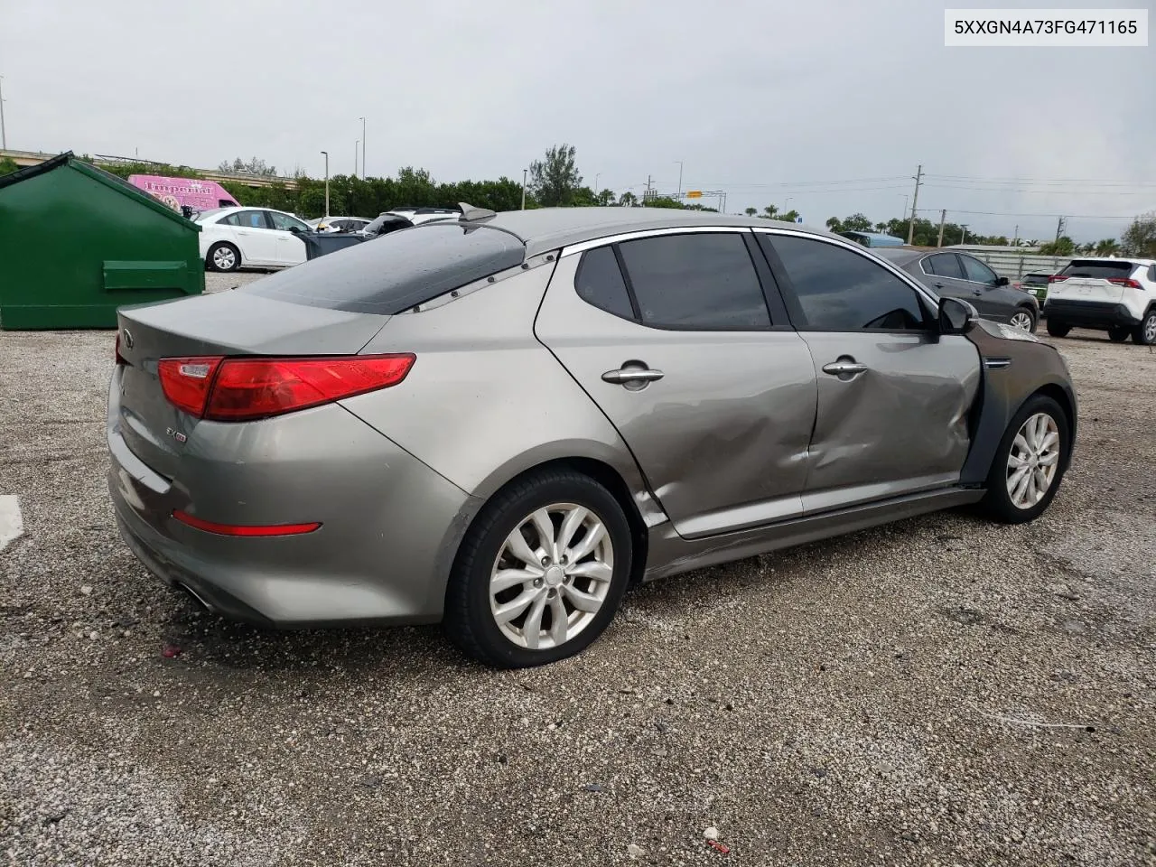 2015 Kia Optima Ex VIN: 5XXGN4A73FG471165 Lot: 70798344