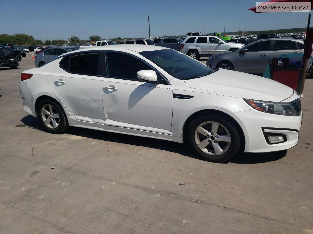 2015 Kia Optima Lx VIN: KNAGM4A72F5655422 Lot: 70874944