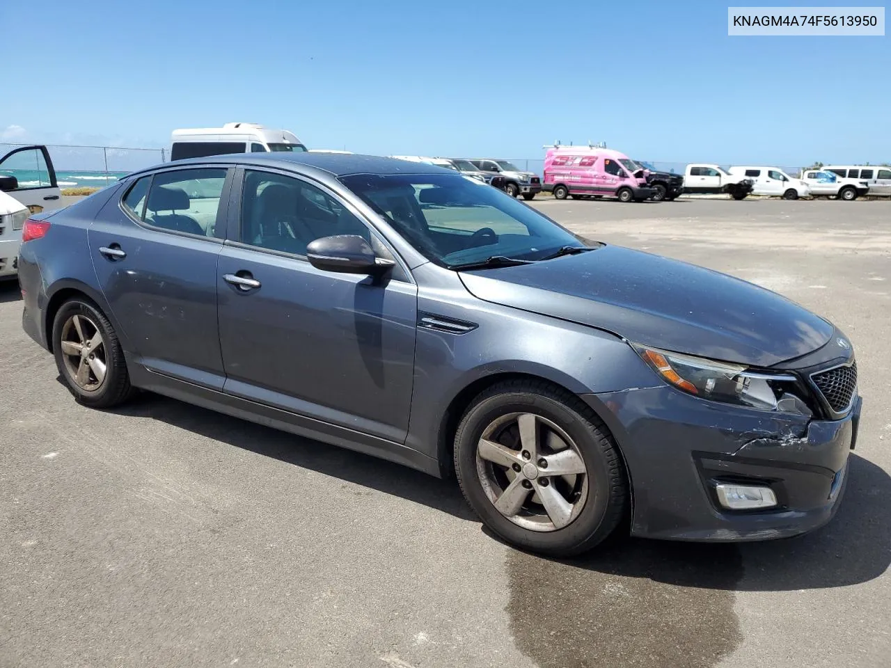 2015 Kia Optima Lx VIN: KNAGM4A74F5613950 Lot: 70893834