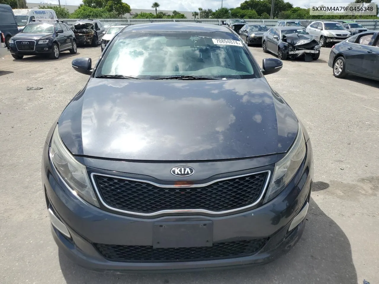 5XXGM4A79FG456348 2015 Kia Optima Lx