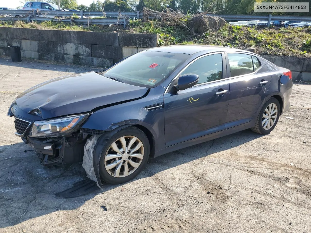 2015 Kia Optima Ex VIN: 5XXGN4A73FG414853 Lot: 71056684