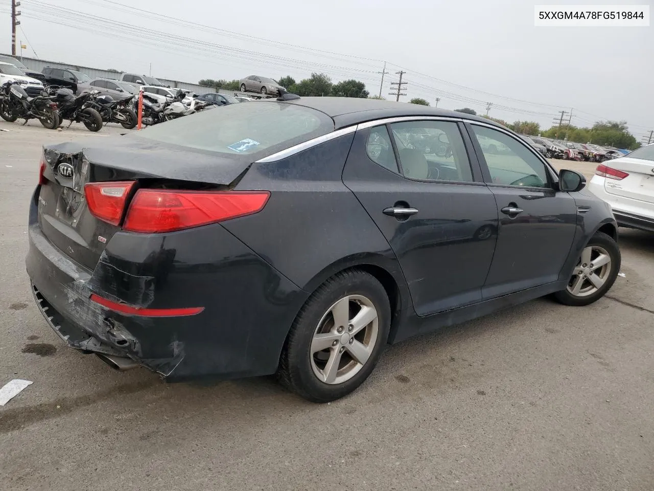 5XXGM4A78FG519844 2015 Kia Optima Lx