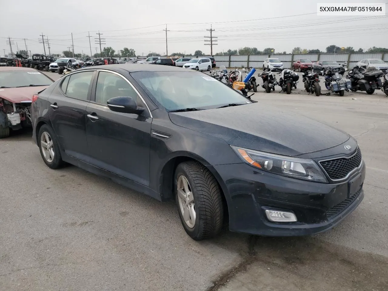 5XXGM4A78FG519844 2015 Kia Optima Lx